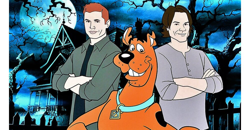 超自然遇到scooby-doo-preview預告片，用於跨界情節scoobynatural