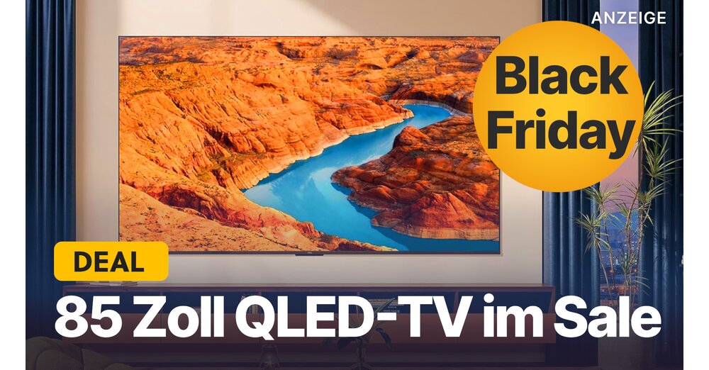 Téléviseur QLED 85 pouces moins cher que jamais : ce gigantesque téléviseur 4K de l'offre Black Friday offre une sensation cinéma à prix cassé !