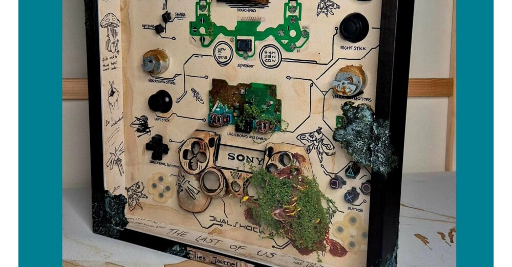 K-nstlerin-hat-einen-kaputten-PlayStation-Controller-benutzt-um-eines-der-sch-nsten-The-Last-of-Us-Artworks-zu-erschaffen-das-wir-seit-Langem-gesehen-haben