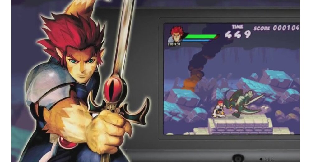 Thundercats DS-Gameplay預告片，用於卡通系列的3DS實施