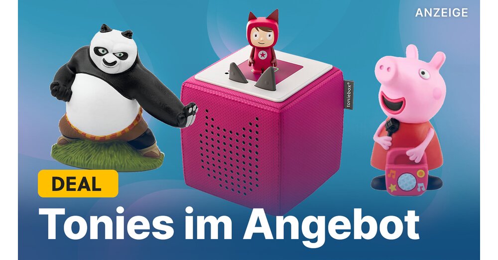 Toniebox & TonieFiguren im Angebot Nur bis Montag hunderte Deals