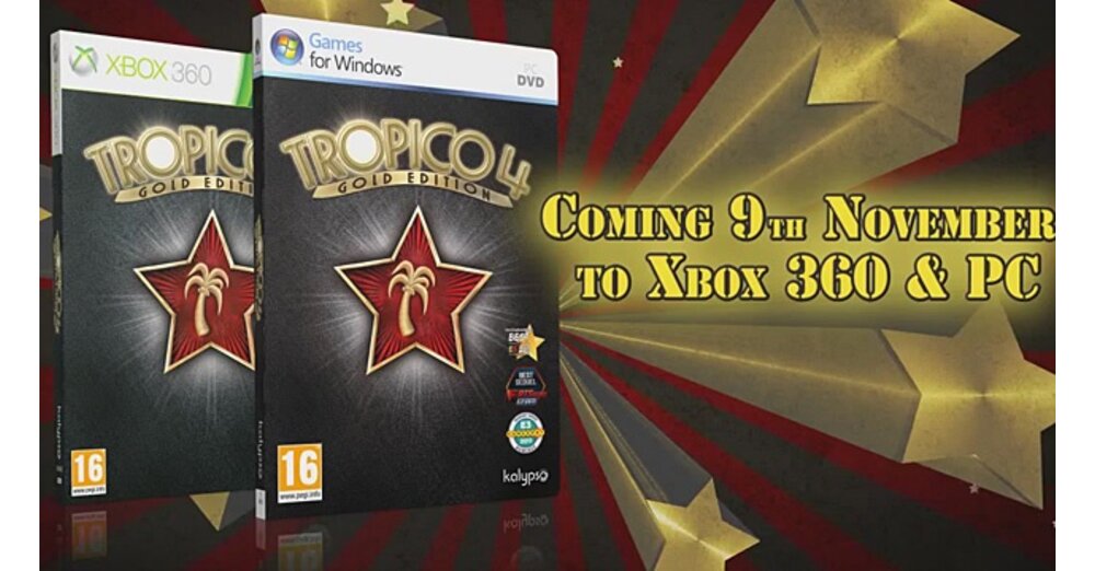 Tropico 4-trailer for The Gold Edition：總裁編輯