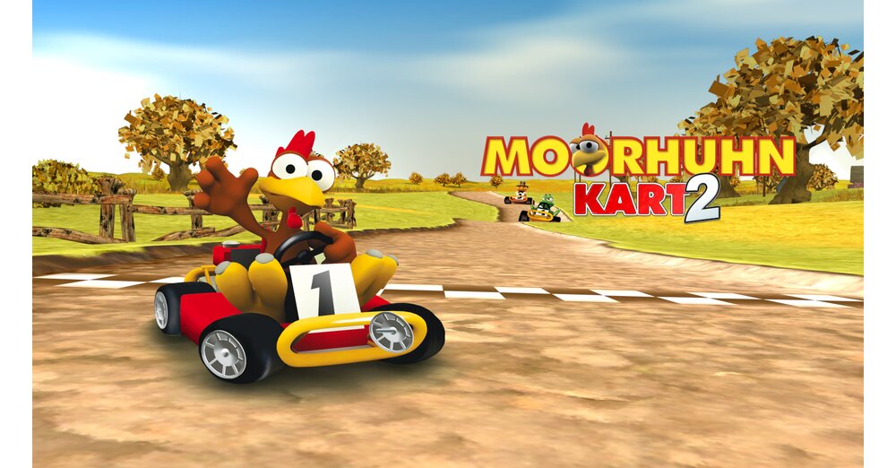 Moorhuhn Kart 2 est le jeu de course amusant parfait pour tous les fans du populaire poulet