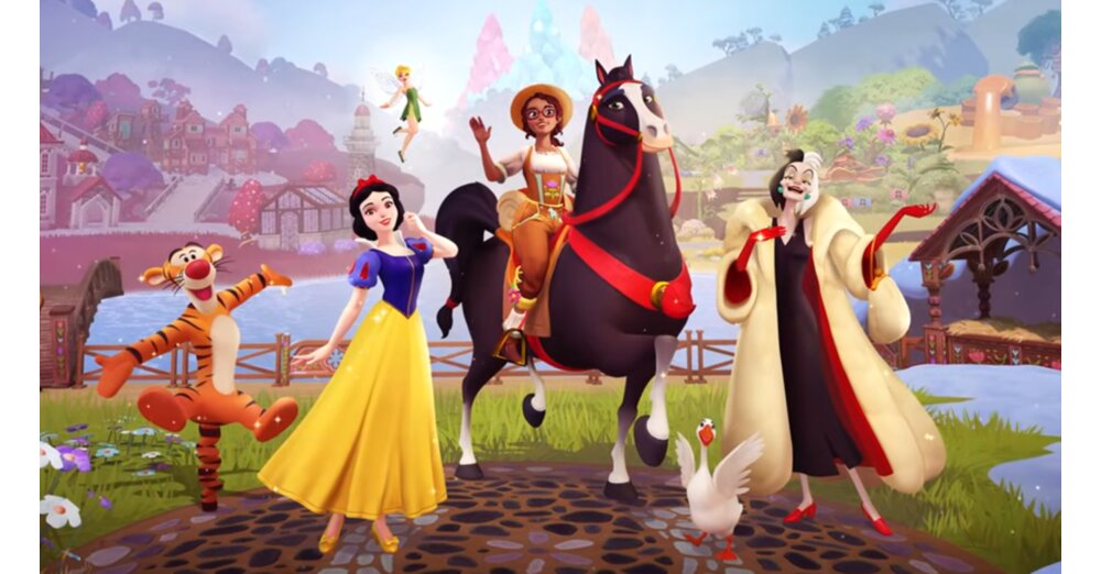 Disney-Dreamlight-Valley-Neuer-Trailer-enth-llt-alle-Charaktere-der-Erweiterung-Wishblossom-Ranch