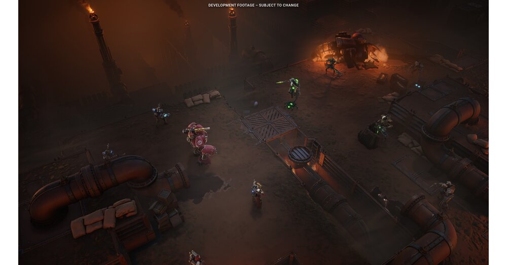 Warhammer 40,000：Mechanicus 2-Screenshots用於XCOM式圓形戰術遊戲