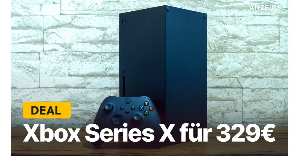 Xbox Series X提供€329：安全控制台僅在短時間內以最高價格！