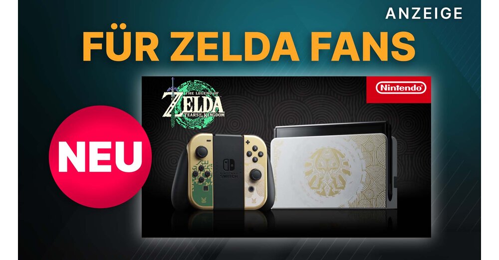 Nintendo Switch OLED Zelda：王國限量版的眼淚現已在亞馬遜上使用