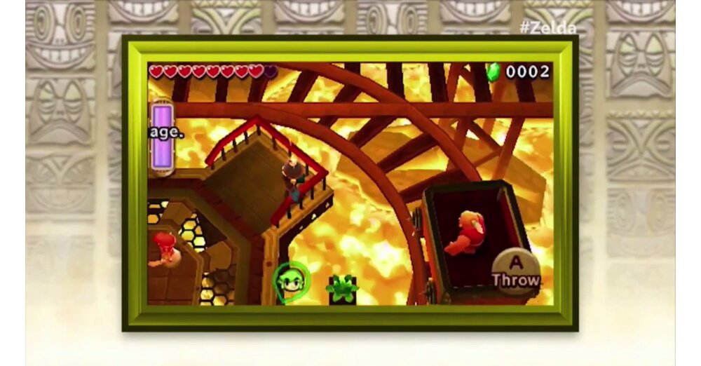 Zelda：Triforce Heroes-不可能有兩個玩家的故事模式