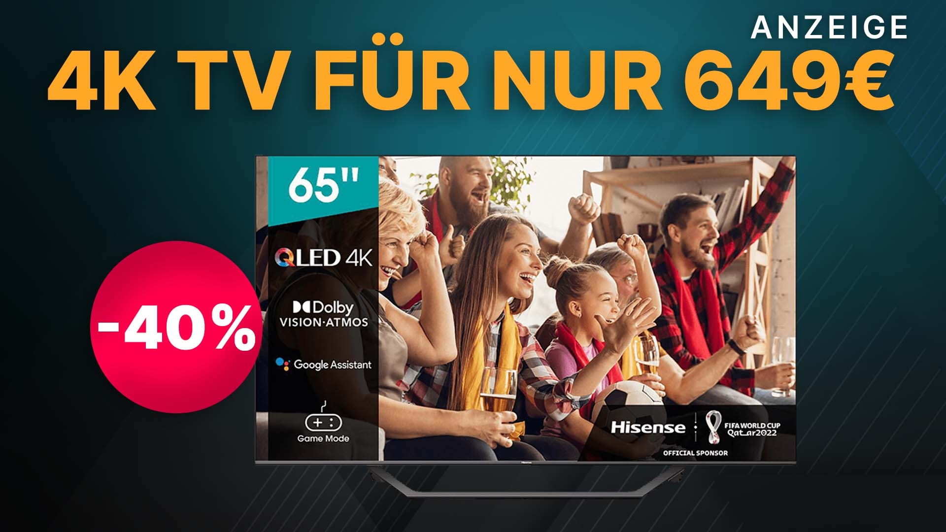 65 Zoll 4k Tv Riesen Qled Smart Tv Für Unter 700€ Im Mega Angebot Bei