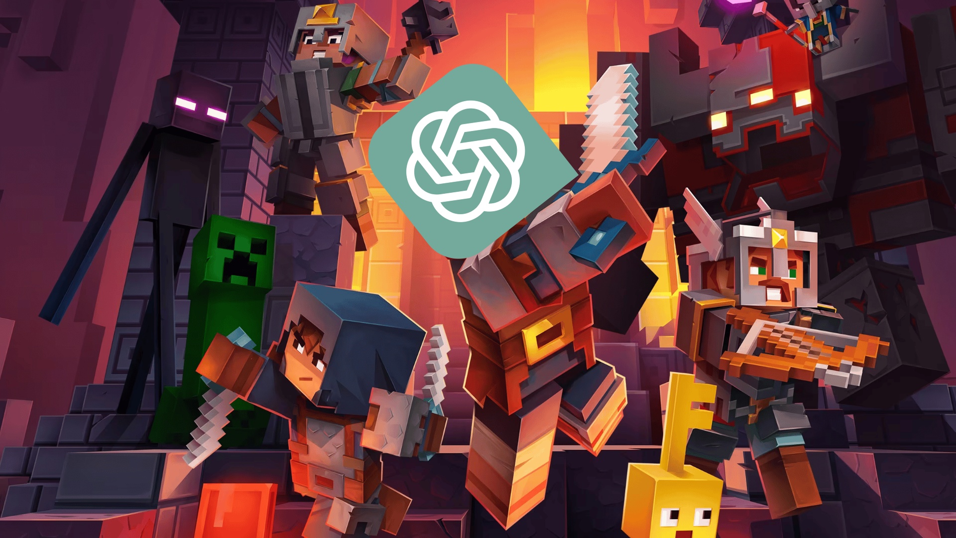 Eine KI spielt Minecraft, baut eine Farm und erledigt Endermänner – aber als ein Creeper angreift, ist sie eingeschnappt und baut stundenlang Kartoffeln an