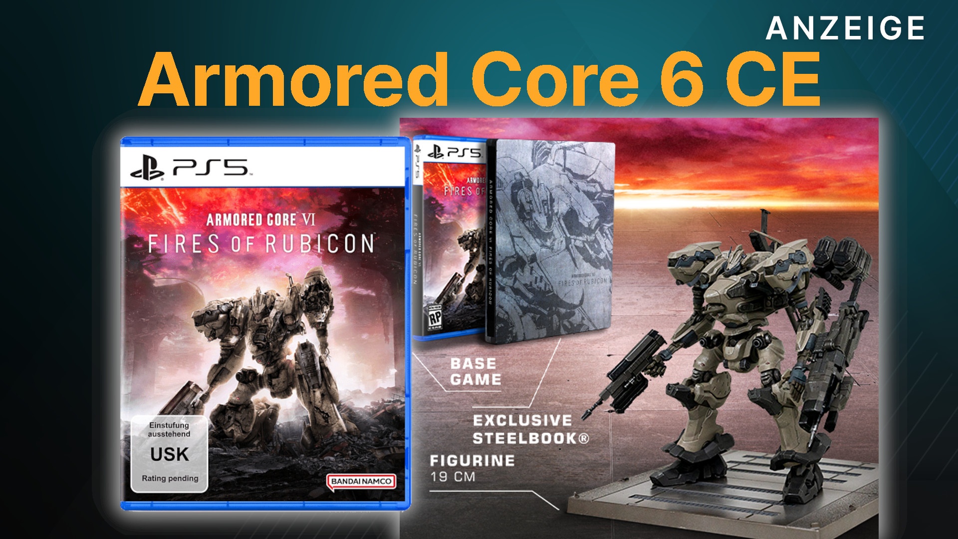 Armored Core 6 Collector's Edition für PS5 jetzt vorbestellen! From  Softwares nächster Hit nach Elden Ring?