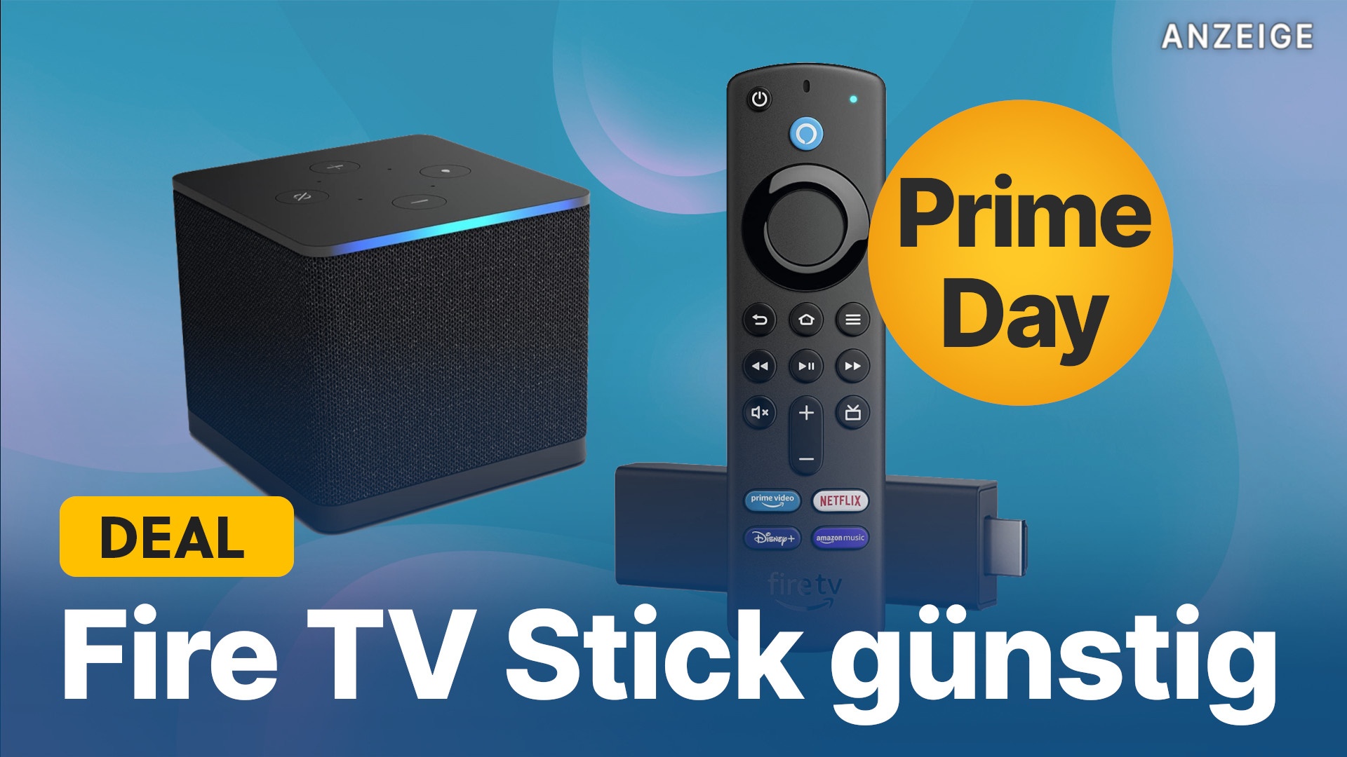 Nur noch bis Mitternacht:  Fire TV Stick zum Toppreis im Prime  Day-Angebot!