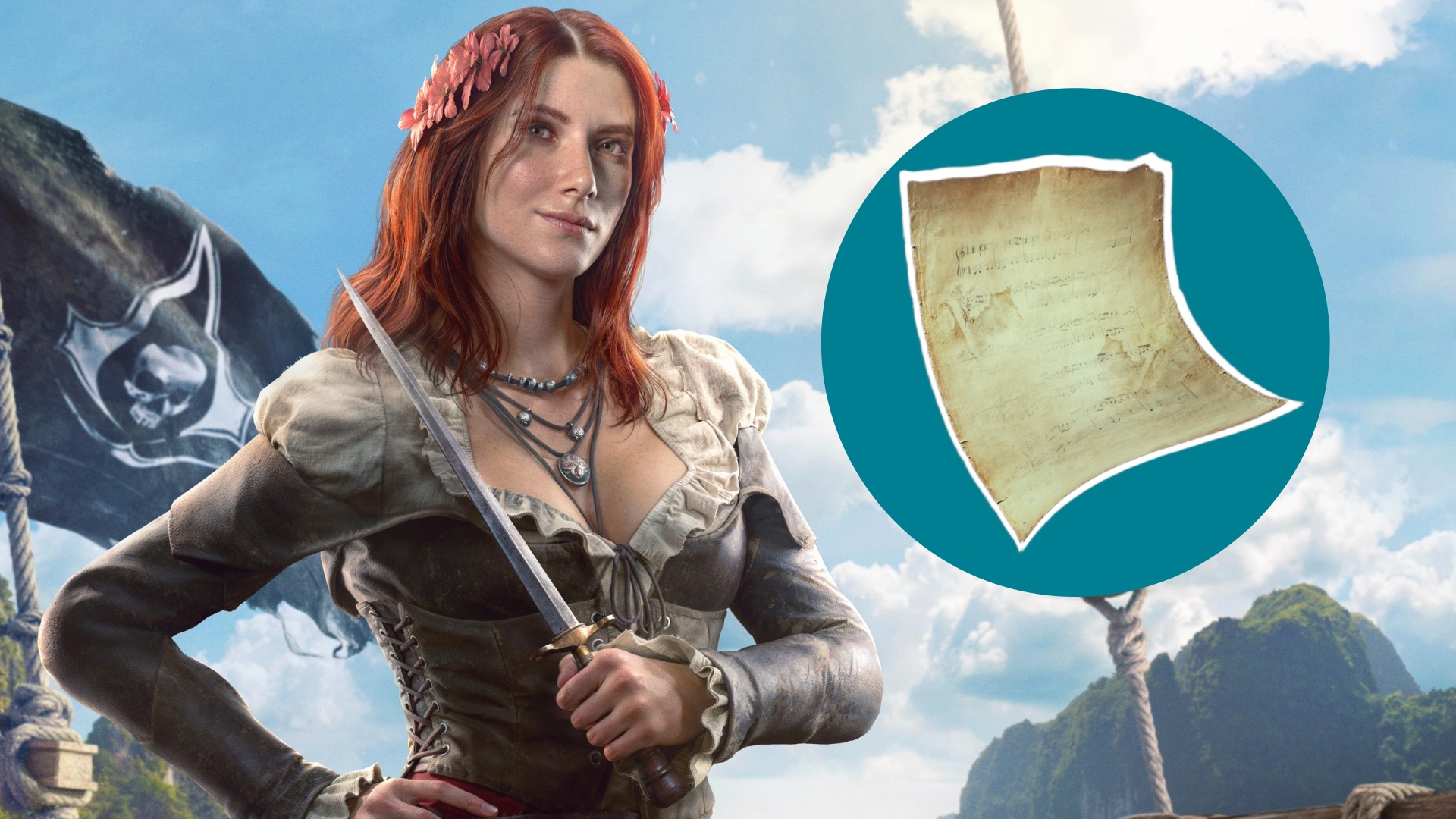 Assassin's Creed Black Flag Resynced: Lest euch mal die Notenblätter durch, darauf versteckt sich nämlich ein echter Ohrwurm-Hit von 1987