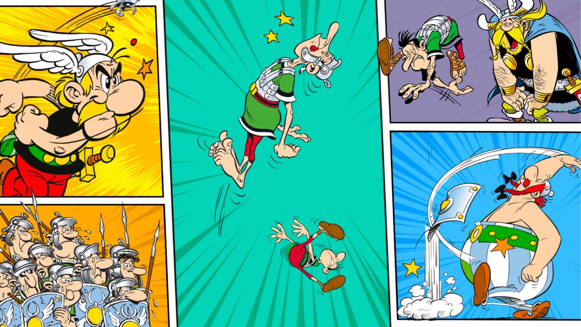 Für Seinen Gesang Gefürchteter Barde Asterix Asterix & Obelix verteilen ab sofort wieder haufenweise Backpfeifen