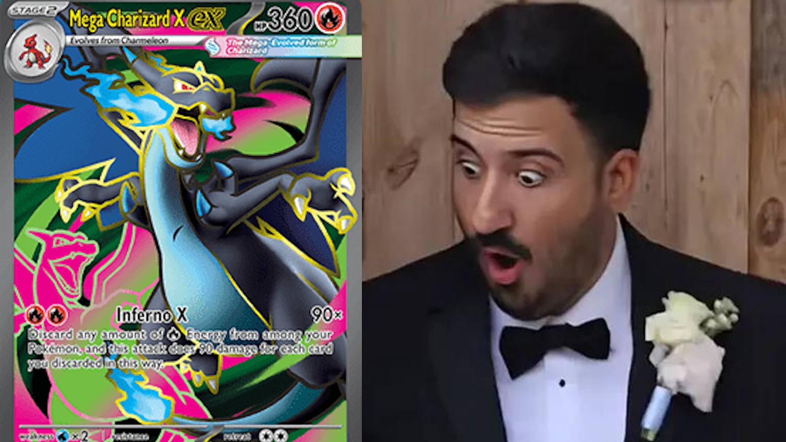 Paar öffnet Pokémon TCG-Packs an ihrem Hochzeitstag und die Braut zieht eine der seltensten Karten des Sets