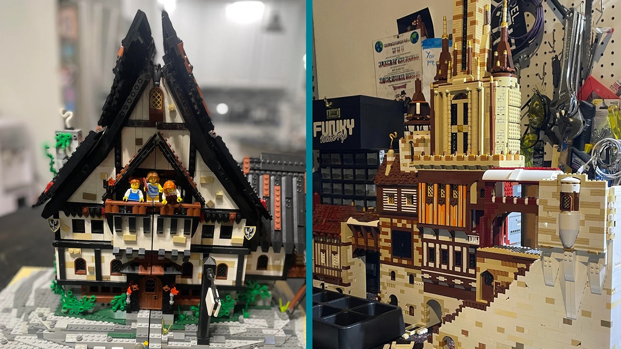 Sprössling macht heimlich Foto von den LEGO-Kreationen seines Dads und jetzt bettelt die ganze Community, dass er sie teilt - "Ein echter Master Builder"