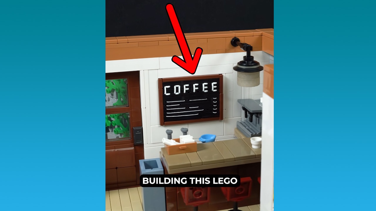 LEGO-Fan entdeckt neue Bautechnik, weil es keine passende Schrift für sein Set gibt - die Lösung sind Gummibänder "sieht wie eine verbotene Technik aus"