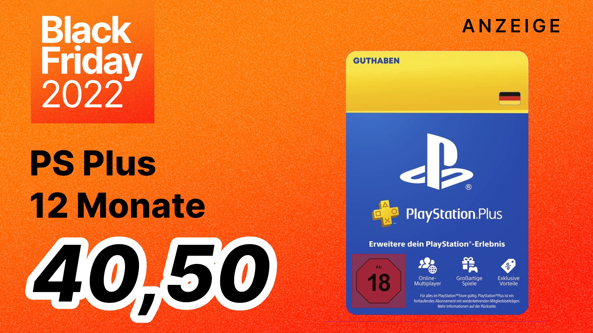 Black Friday: PS Plus Tarife 25-30% reduziert im PS Store - mit günstigem  PSN Guthaben zusätzlich sparen! 🔥 - Foraum