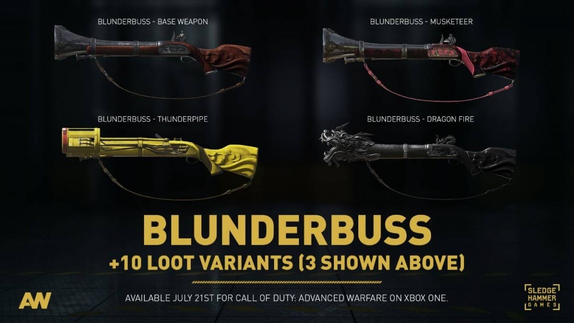 Call Of Duty Advanced Warfare Alle Waffen Call of Duty: Advanced Warfare - Weitere Gratis-Waffen-DLCs