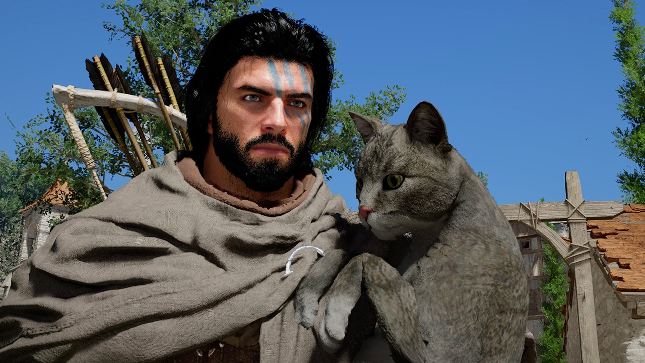 "It's purrfect" Crimson Desert-Spieler freundet sich mit einer Katze an, aber die ist so dick und faul, dass er sie die ganze Zeit tragen muss