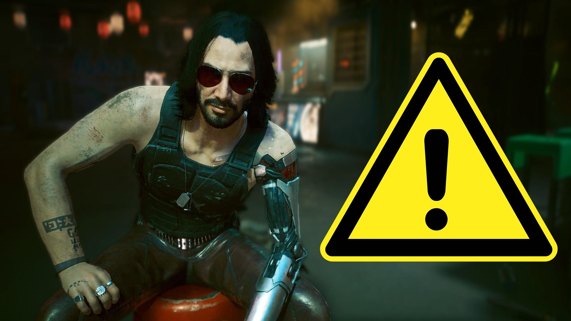 Cyberpunk 2077 Screen GlitchEffekt geht nicht weg So vermeidet ihr den nervigen SpielstandBug