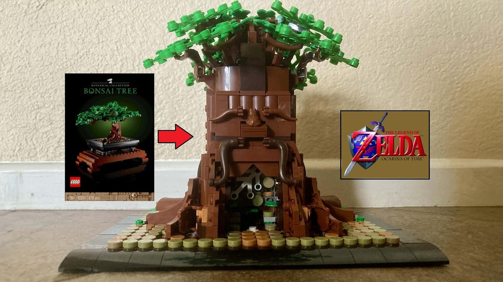 LEGO-Baumeister schnappt sich eins der beliebtesten Sets und macht daraus  ein Sammlerstck fr Zelda-Fans