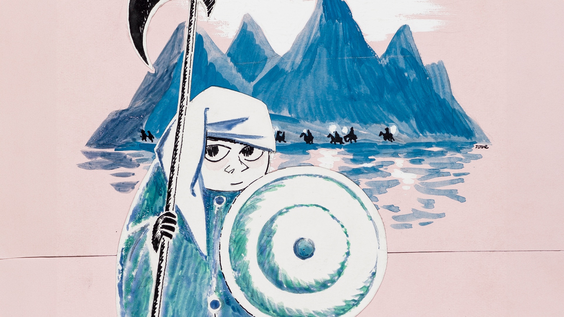 1962 zeichnete die Mumin-Erfinderin den "finnischen Gollum" und Tolkien selbst war so überrascht, dass er daraufhin seine Bücher anpasste