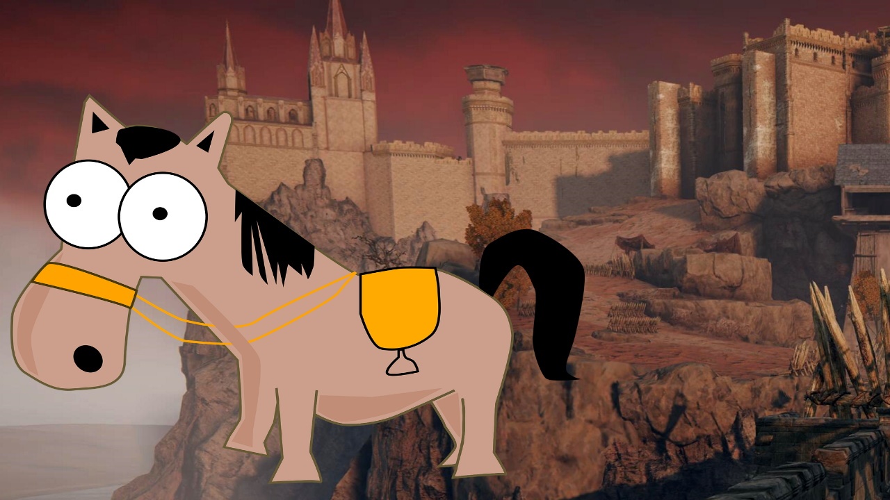 Bei der spektakulärsten Attacke in Elden Ring verfolgt uns insgeheime ein unterirdisches Pferd