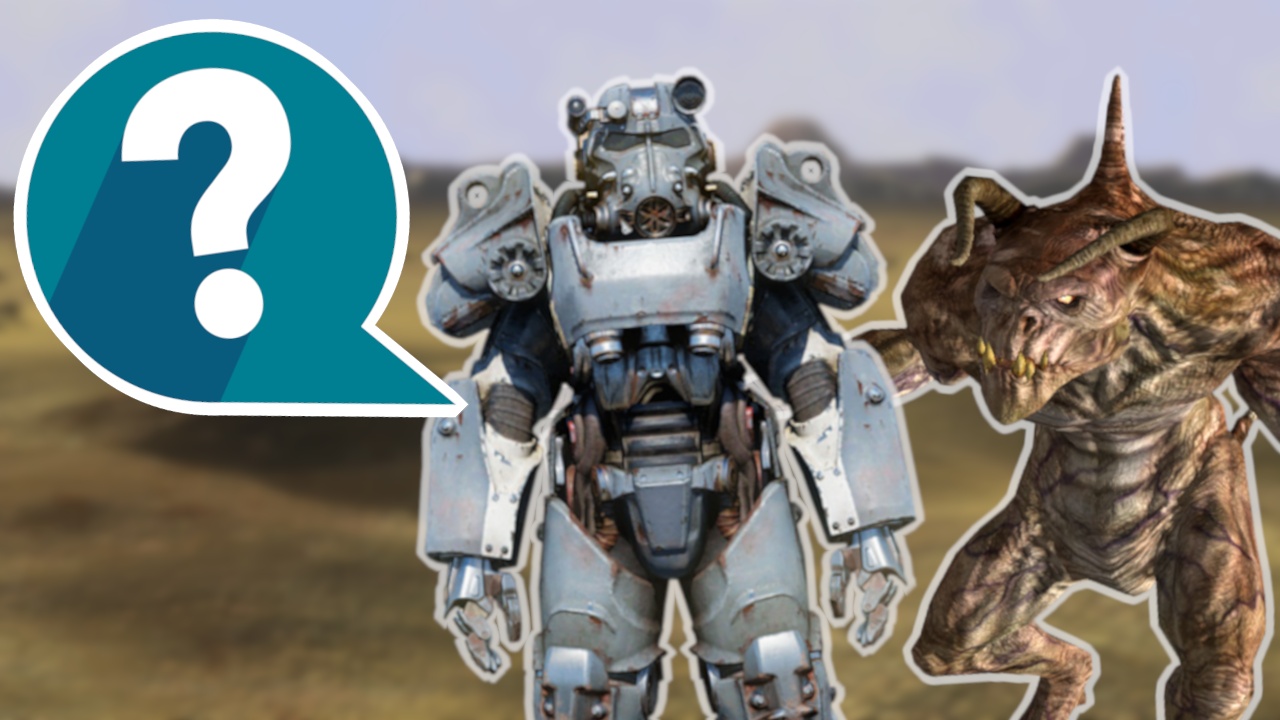 Die Todeskrallen aus Fallout hätten beinahe eine eigene Powerrüstung bekommen da haben wir