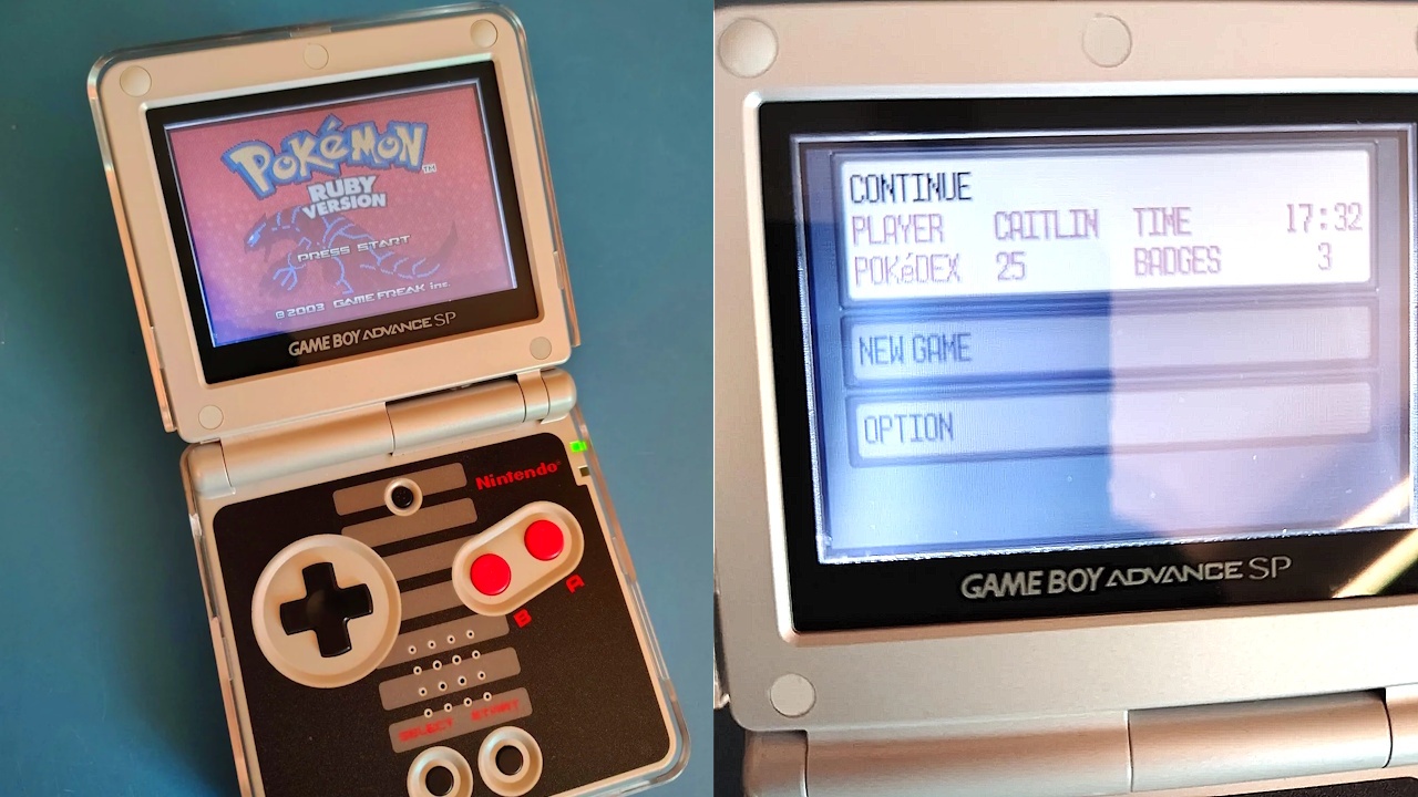 Pokémon-Fan bekommt Nachricht von seiner Frau: Hat ihren alten GBA SP und Pokémon Rubin auf dem Dachboden gefunden - Spielstand von damals ist noch drauf