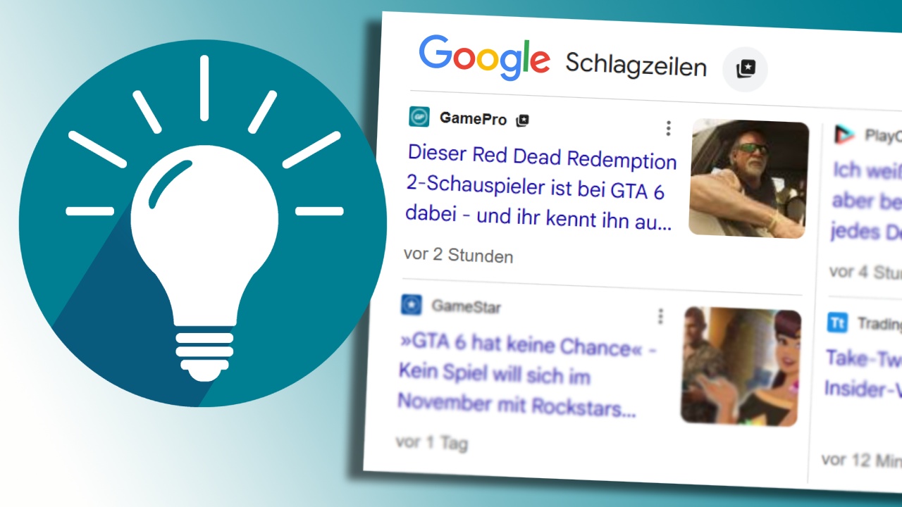 Für mehr GamePro-Power auf Google - So einfach stellt ihr GP als bevorzugte Nachrichten-Website für die Suche ein