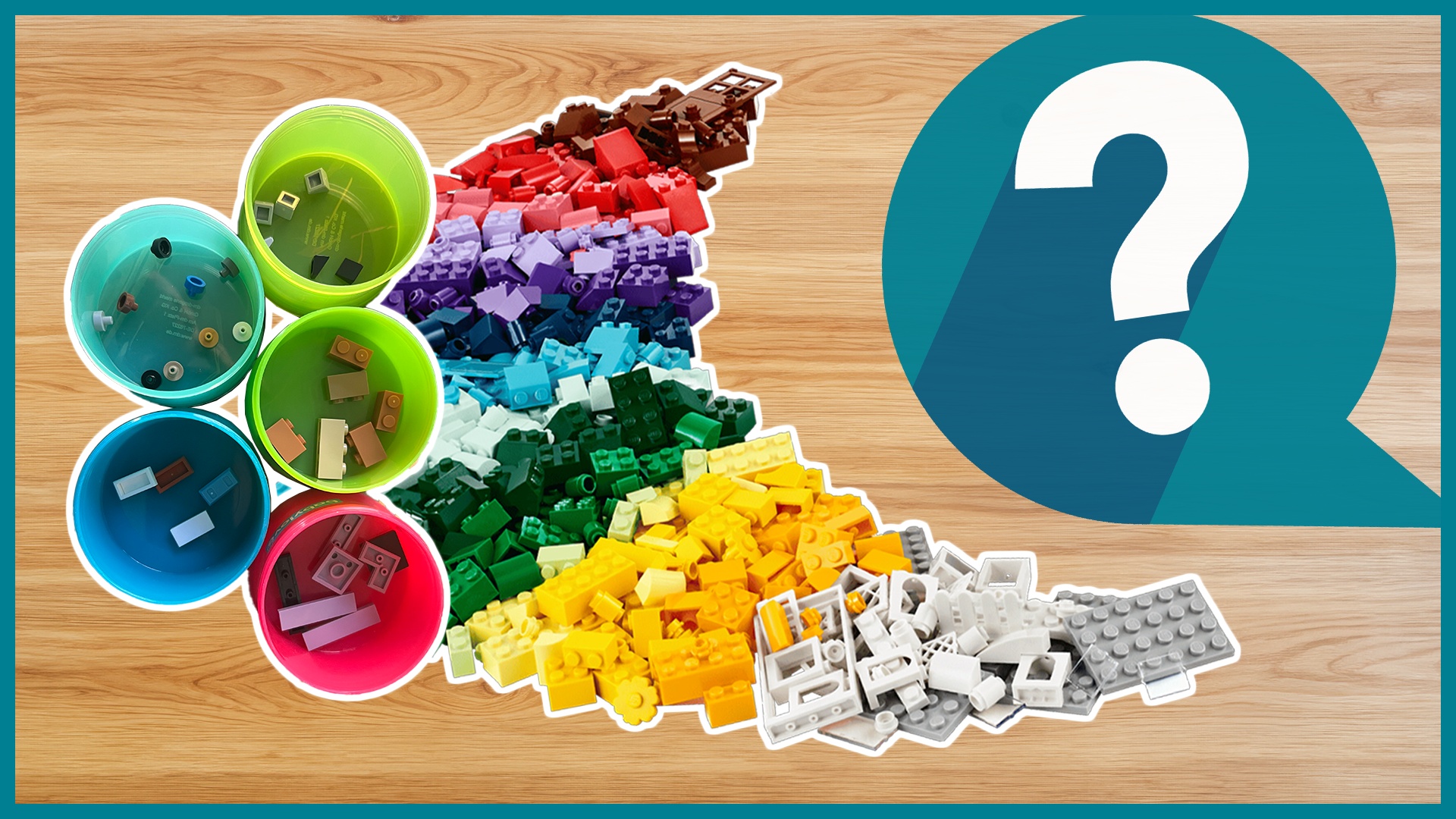 Die große LEGO-Glaubensfrage: Sortiert ihr eure Teile vor oder Tüte auf und los?