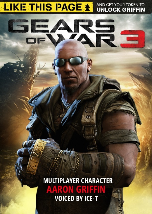 Gears of War 3 Griffin freischalten FacebookFan werden und