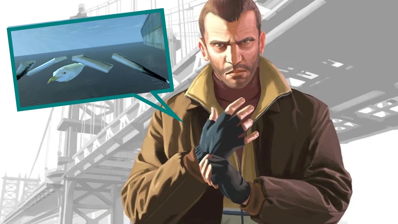 In GTA 4 sind Möwen mit "kaputten" Flügeln aus zwei Einzelteilen rumgeflogen, aber das dürfte beim Zocken niemand bemerkt haben