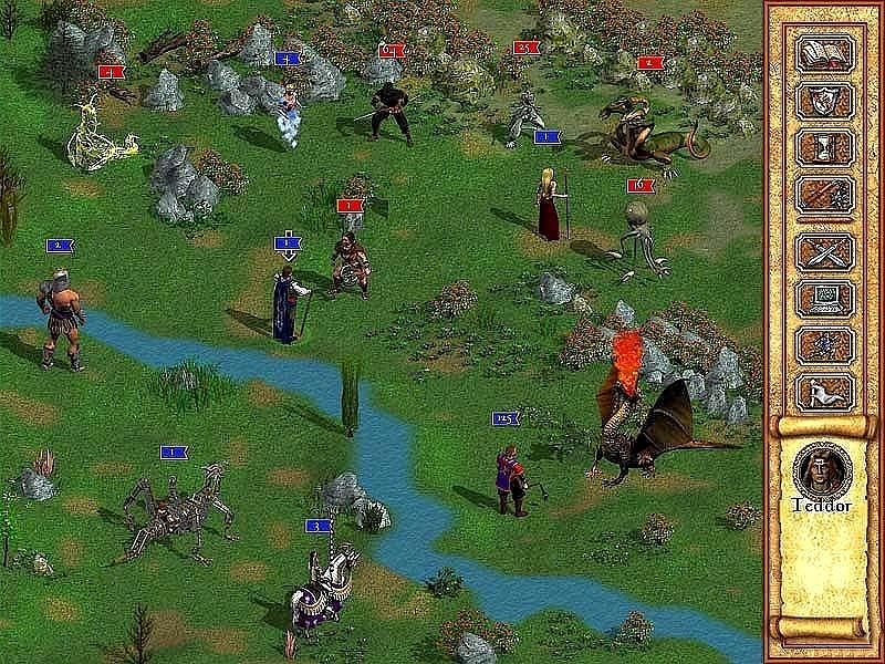 At håndtere Vend tilbage coping Heroes of Might and Magic 4 - Screenshots
