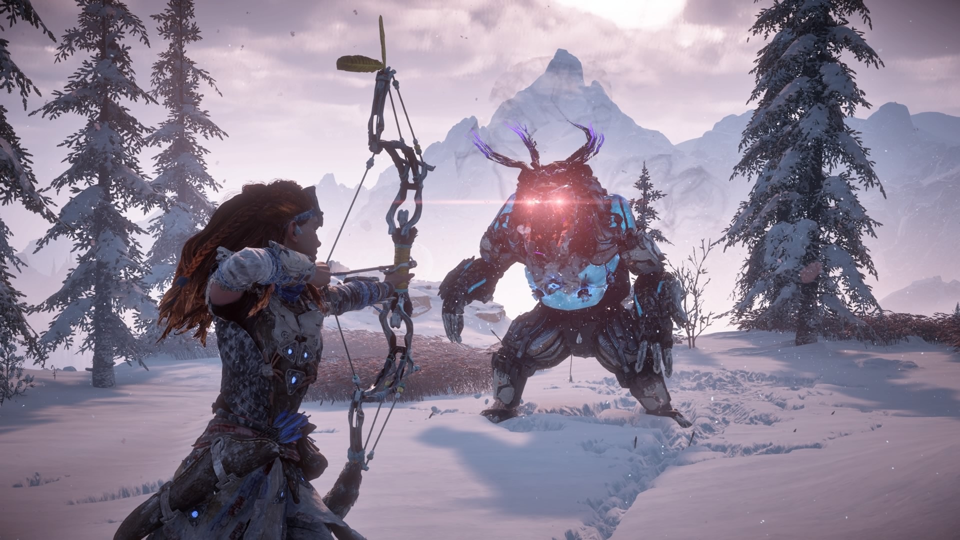 Horizon zero dawn frozen wilds как начать играть