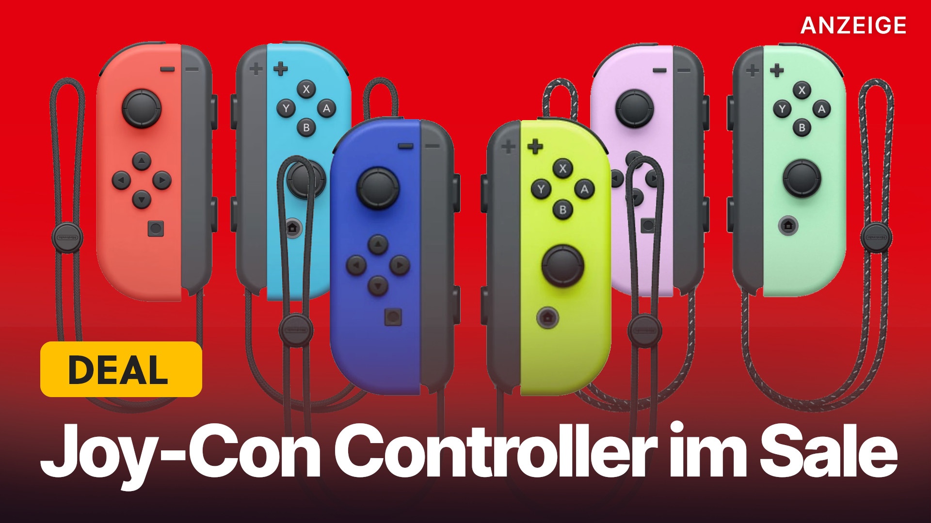 Joy Con im Angebot Jetzt gibt s die Switch Controller in fast allen Farben zum Top Preis