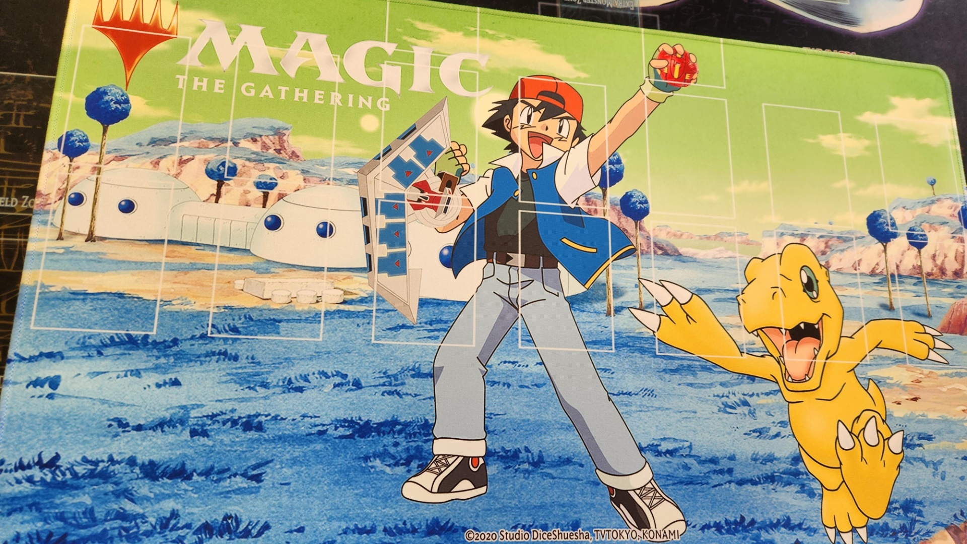 "Ein Verbrechen": Yu-Gi-Oh-Spieler sieht eine der wildesten Spielmatten in seinem Leben und sogar der Besitzer meldet sich zu Wort