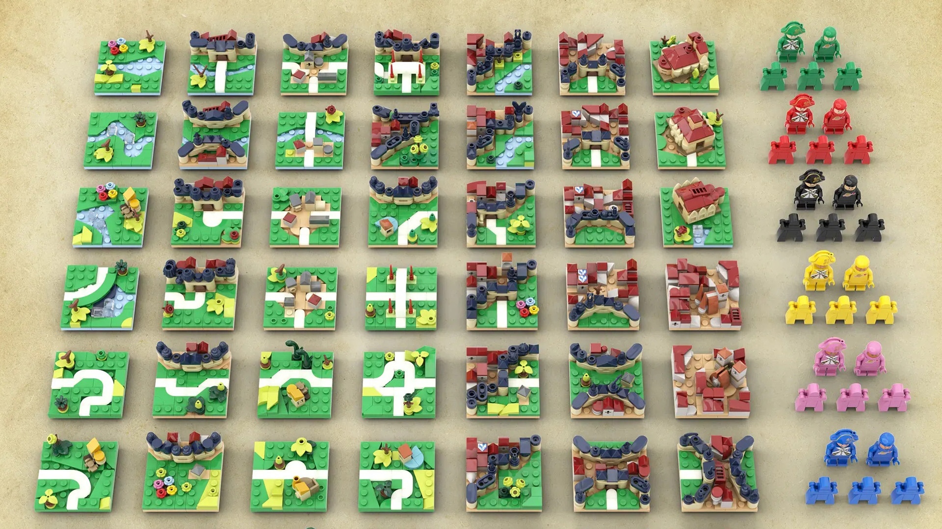 Eines meiner absoluten Lieblingsbrettspiele könnte als LEGO-Set kommen und die Entwürfe sehen einfach klasse aus