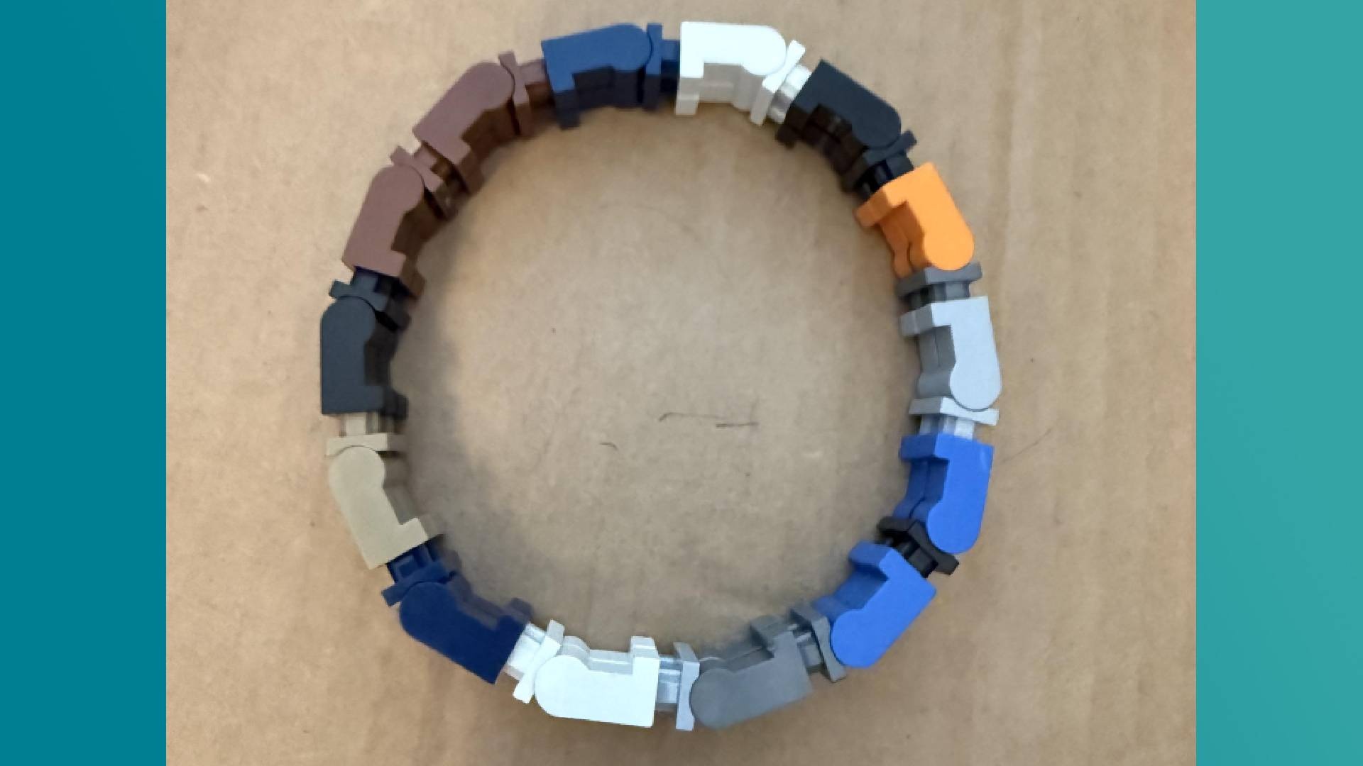 "Das ist Kunst" - LEGO-Fan erschafft den perfekten Kreis und nutzt dafür nur ein Teil 14 mal