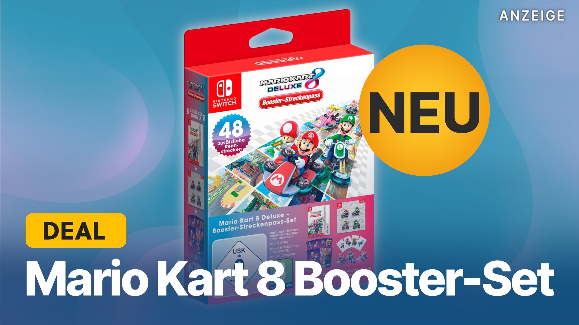 Mario Kart bei jetzt Booster-Streckenpass Deluxe Extras 8 Amazon mit kaufen