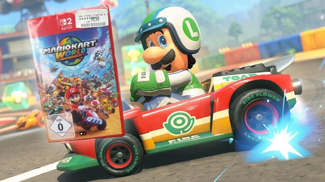 Spieler entdeckt bei Media Markt Mario Kart World mit falschem Preisaufkleber - als er damit an die Kasse geht, bekommt er 30 Euro Rabatt
