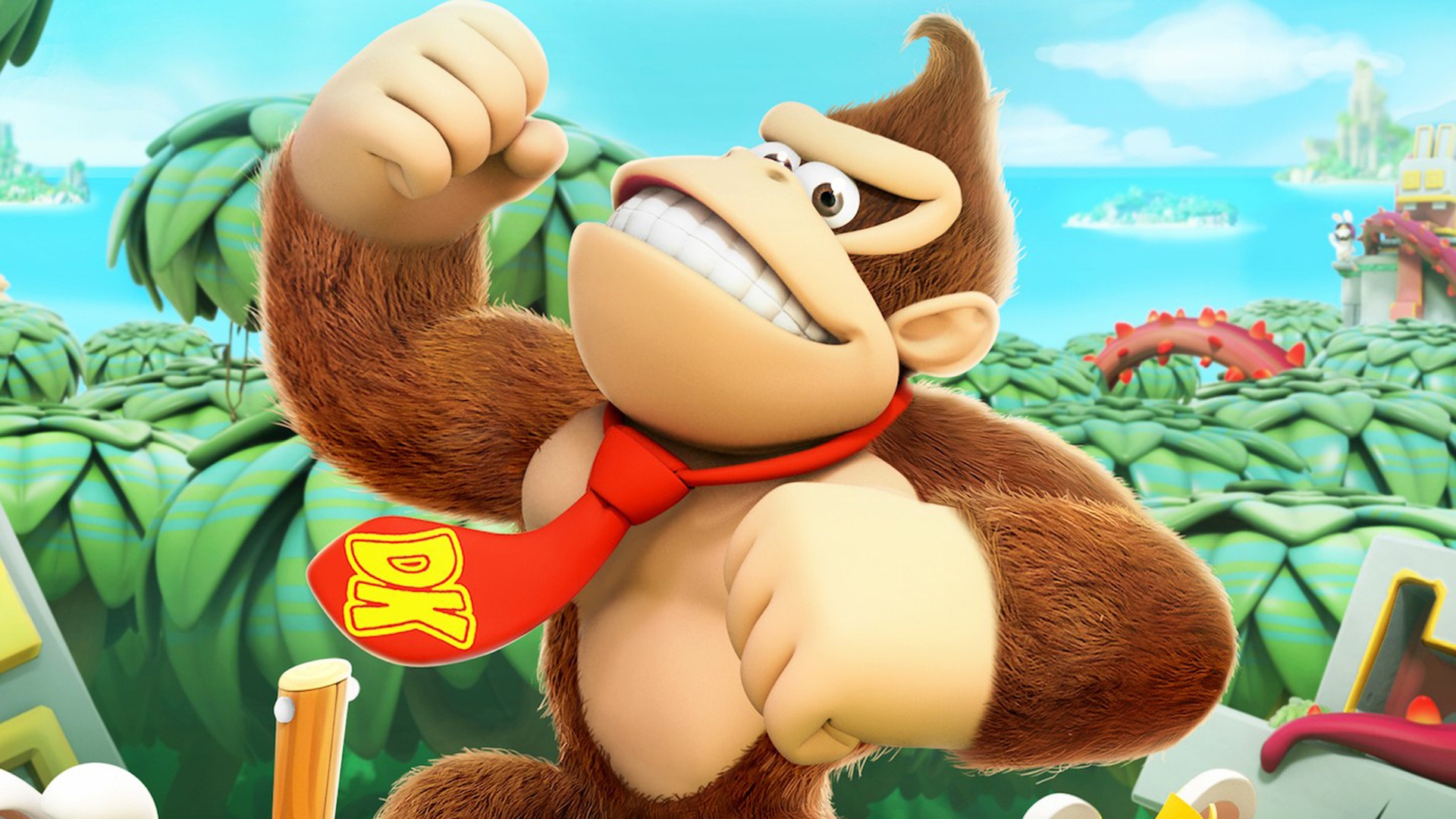 Mario + Rabbids Kingdom Battle Donkey Kong Adventure DLC - Nintendo Switch  [Digital Code] : Video Games 