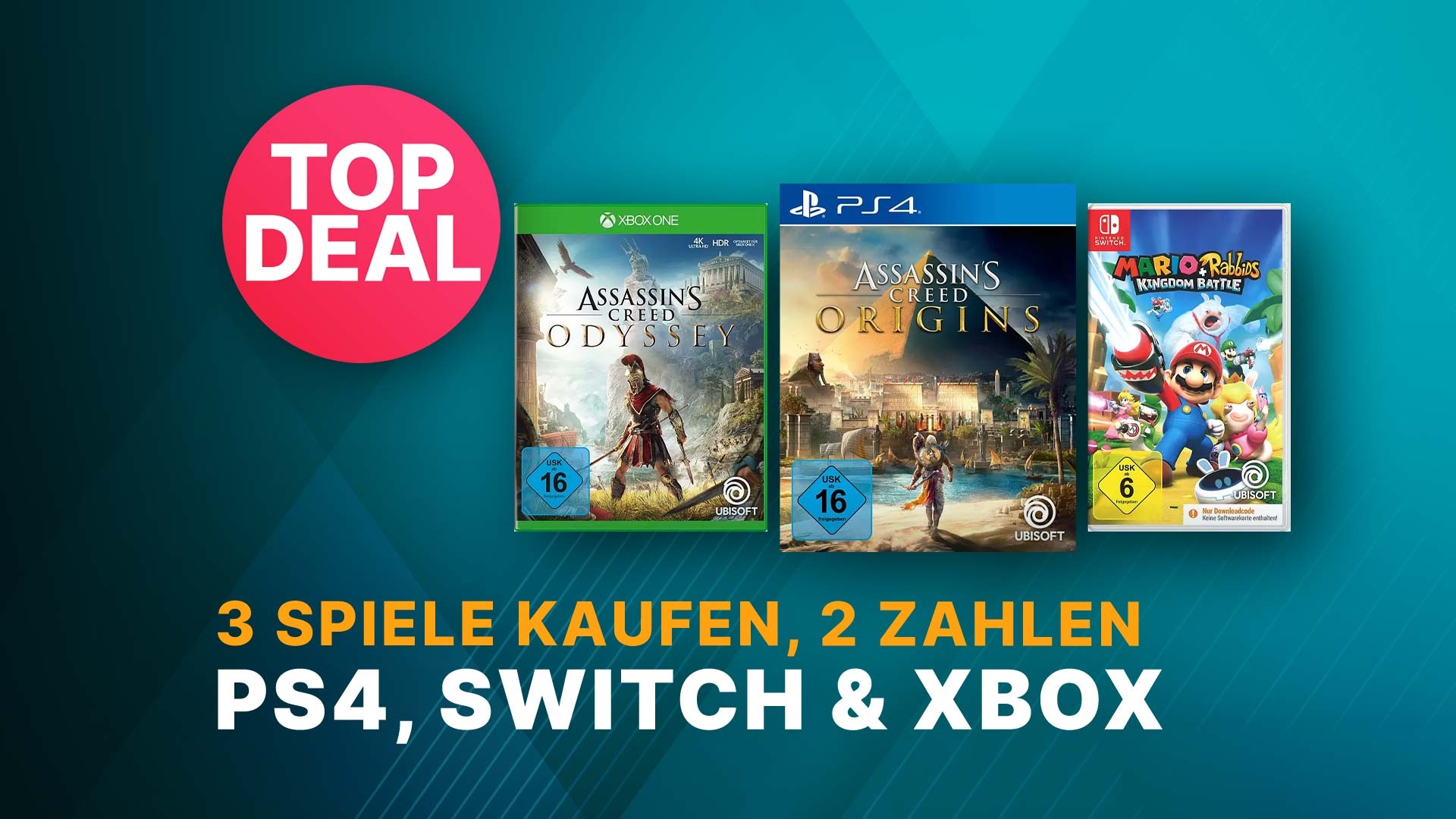 Nintendo Switch Spiele Angebot: 3 Für 2 MediaMarkt 3-für-2: Spiele für PS4, Nintendo Switch & Xbox im Angebot