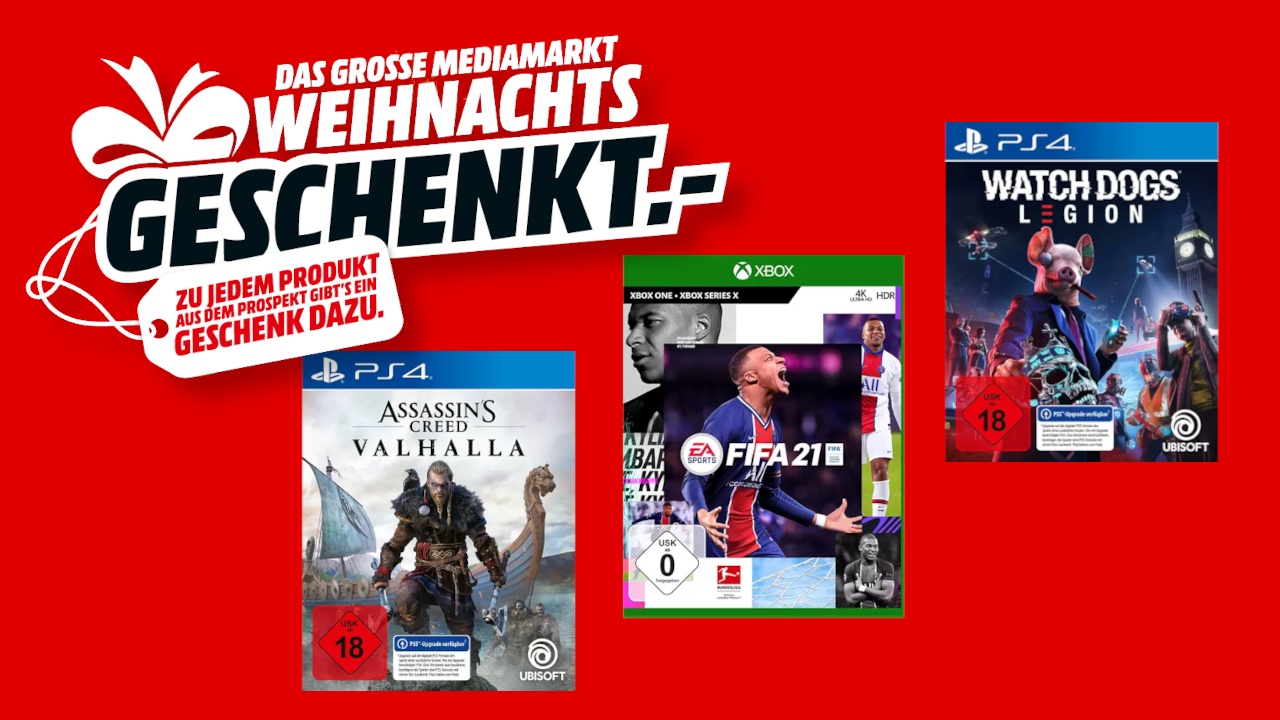 MediaMarkt – Letzte Chance: 3 für 2 mit Spielen für PS4, PS5 & Xbox