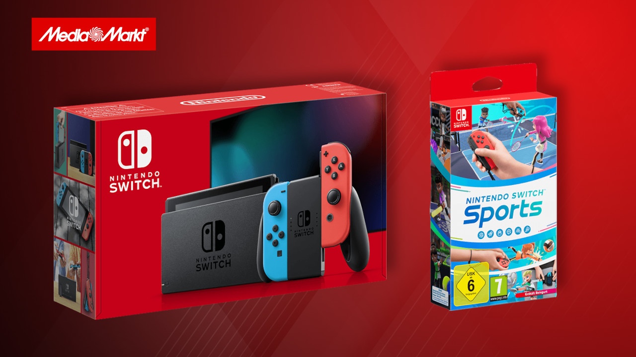 Depresión eternamente Agradecido MediaMarkt: Switch-Konsole jetzt mit Nintendo Switch Sports im Angebot
