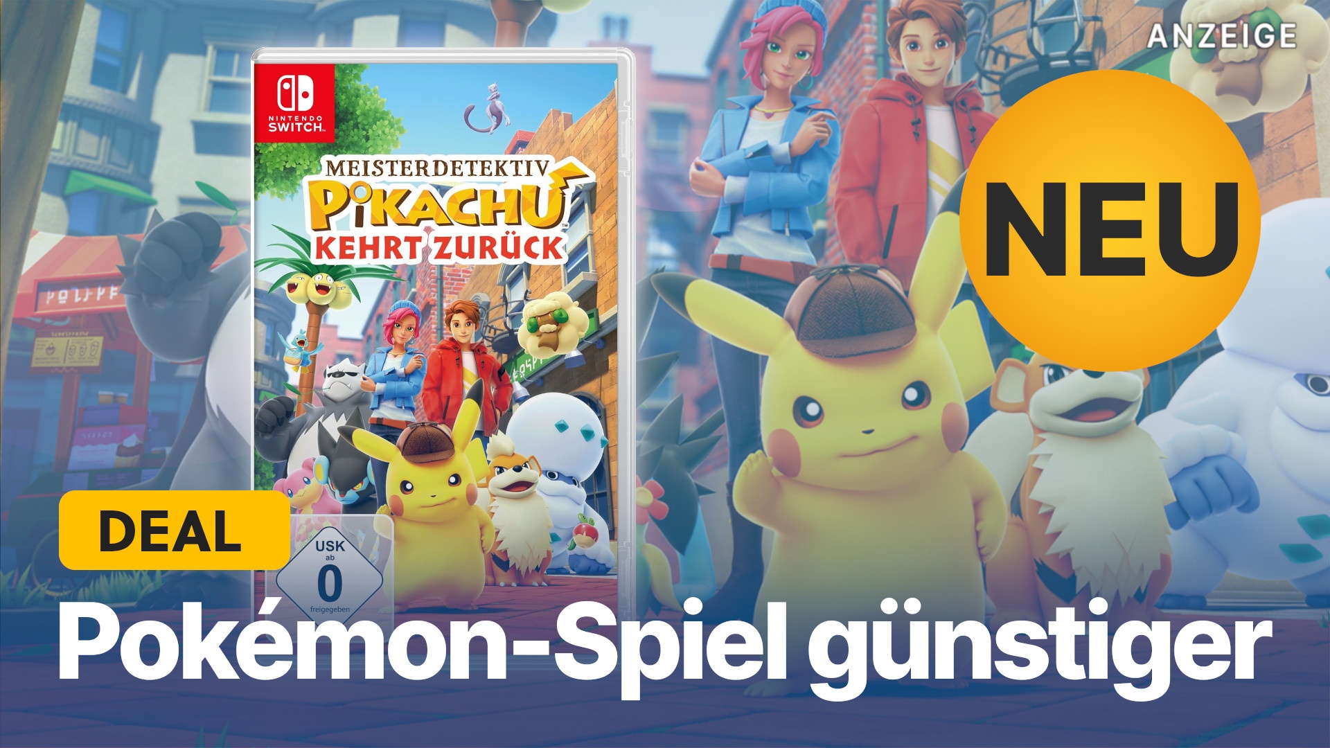 Release zum Switch abstauben zurück Meisterdetektiv schon kehrt günstiger Pokémon: für Pikachu