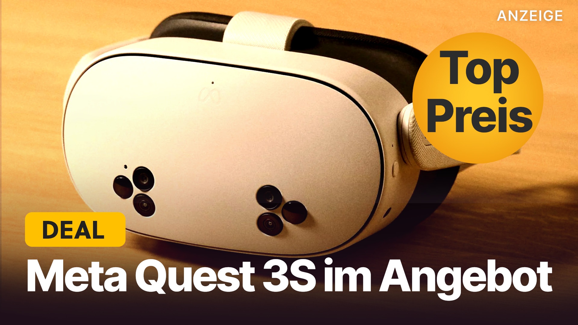 Meta Quest 3S proposé : procurez-vous dès maintenant de toutes nouvelles lunettes VR pour moins de 300 € !