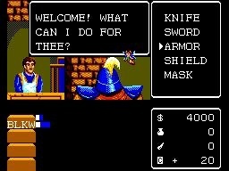 Miracle Warriors : Seal of the Dark Lord (Master System