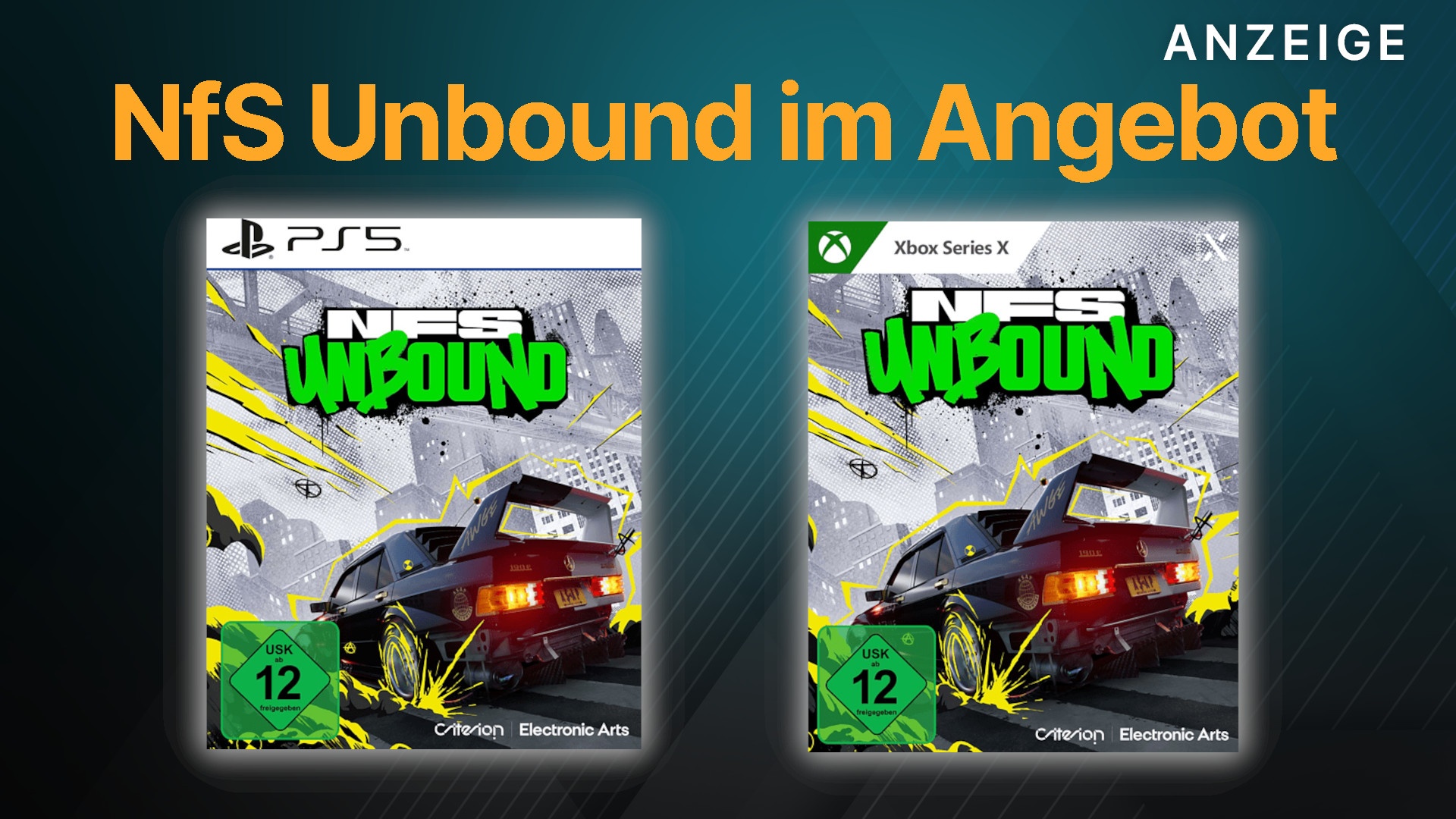 Need for Speed Unbound: Schon jetzt 40% günstiger für PS5 und Xbox